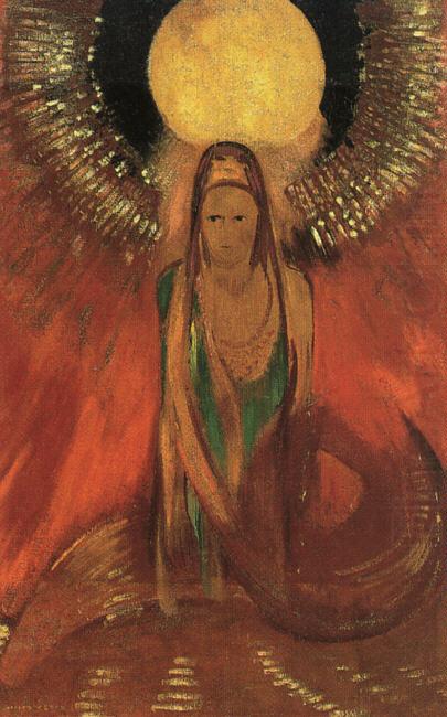 Odilon Redon The Flame oil painting picture